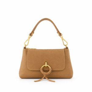 MARIA LEATHER HANDBAG | CAMEL