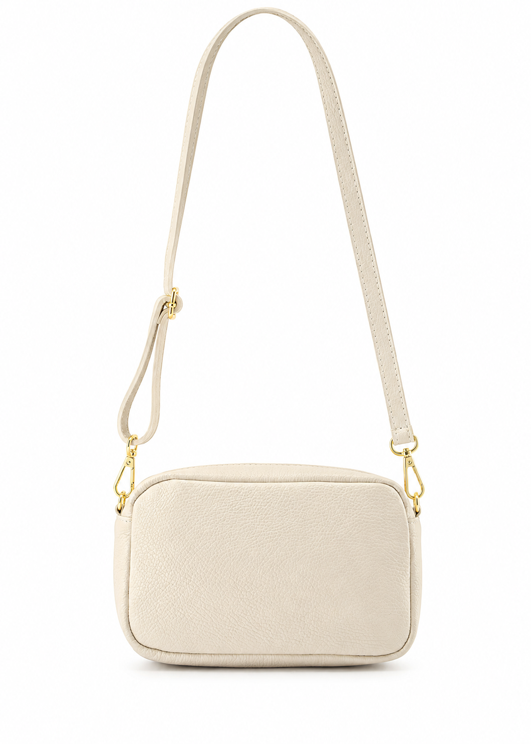 NOVA LEATHER HANDBAG | CREAM